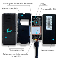 Rastreador GPS con Cable en Tiempo Real para Vehículos, Dispositivo de Rastreo para Motocicletas y Automóviles con Software Gratuito