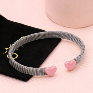 Solicite el Catálogo: Pulsera de Malla de Acero Inoxidable para Mujer, Joyería de Moda, Regalo, Venta al por Mayor - Product Image 1