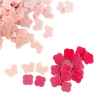 Savon en papier multicolore en forme de petite étoile hydratant et à dissolution rapide, en tranches florales, pour enfants, vente en gros d'usine