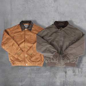 Veste de travail en toile de coton vintage avec logo personnalisé, tendance, délavée à l'acide, pour hommes, fabricant - Product Image 1