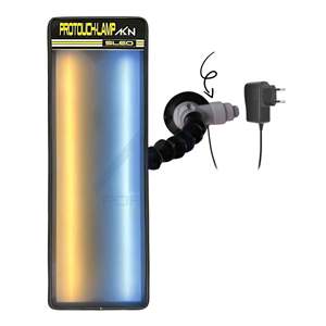 Lumière d'inspection PDR compacte à double LED à luminosité réglable avec éclairage de réglage magnétique/à base d'aspiration de 45cm - Product Image 2