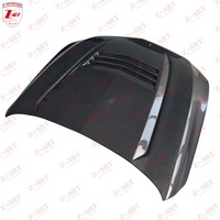 Z-ART 2022+ CT5 Couvercle de moteur en fibre de carbone sèche pour Cadillac CT5, capot moteur en fibre de carbone préimprégnée pour CT5, capot avant