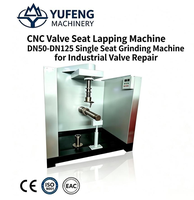 Machine à affûter les sièges de soupapes CNC DN50-DN125, machine de rectification de sièges simples pour la réparation de soupapes industrielles