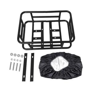 Panier de vélo arrière en fer robuste Style E pour accessoires de vélo - Product Image 6