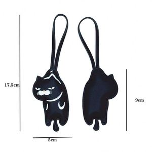Cute Black <b>Cat</b> Keychain with Lanyard 17.5cm Funny Cartoon Animal Bag Charm Fashion Accessory for <b>Cat</b> Lovers <b>Gifts</b> - Product Image 6