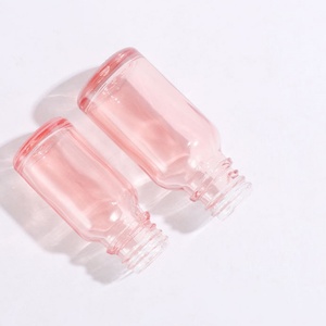 Dispensador de Viaje Portátil de 5 ml, 10 ml, 20 ml, 30 ml, Botellas de Vidrio Rosa Dorado para Aceites Esenciales con Tapas con Gotero - Product Image 3