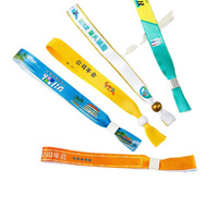 Bracelets en ruban polyester imprimés sur mesure, bracelet en tissu avec logo personnalisé par sublimation pour fête, concert, carnaval, cadeau promotionnel