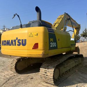 Excavatrice PC200-8 Komatsu avec moteur Cummins à haut rendement, moteur de pompe de boîte de vitesses avec poids de fonctionnement de 20 tonnes, en vente avec remise - Product Image 4