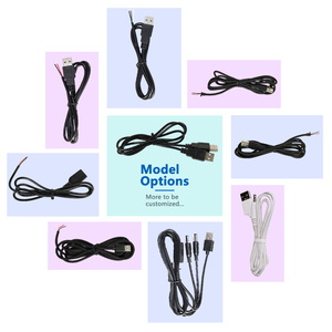 2/4 Çekirdekli USB2.0 USB Erkek-Erkek/Dişi Uzatma Kablosu, PC Masaüstü Dizüstü Bilgisayar, Bilgisayar için Güç Kaynağı ve Veri Transfer Kablosu - Product Image 3