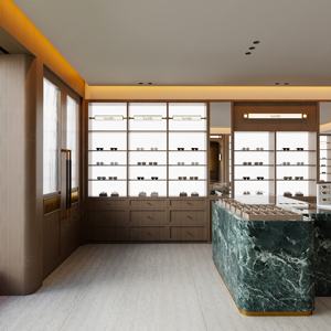 Conception personnalisée <span class=keywords><strong>de</strong></span> présentoirs pour magasins d'optique, vitrine à lunettes, solution d'aménagement pour magasins <span class=keywords><strong>de</strong></span> vente au détail d'optique, fabrication <span class=keywords><strong>de</strong></span> mobilier optique - Product Image 1