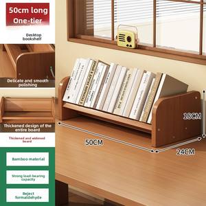 Étagère <span class=keywords><strong>de</strong></span> rangement compacte et portable en bambou, style moderne et simple, pour <span class=keywords><strong>la</strong></span> <span class=keywords><strong>maison</strong></span>, <span class=keywords><strong>la</strong></span> chambre <span class=keywords><strong>à</strong></span> coucher, le bureau - Product Image 5