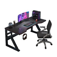 Bureau de jeu en bois réglable et extensible, élégant et simple, nouvelle table d'ordinateur portable en métal pour la maison ou l'école