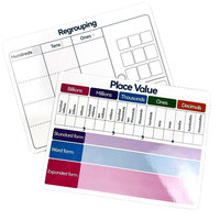 Tableau blanc mobile A3/A4 en gros, autocollant mural magnétique souple, tableau d'écriture de taille moyenne, n'endommage pas les murs