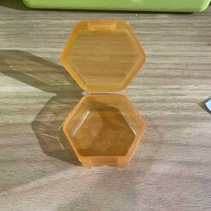 กล่องใส่ยาพลาสติกทรงหกเหลี่ยมแบบใส กล่องจัดยาประจำสัปดาห์ กล่องเก็บยา - Product Image 3