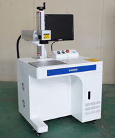 Machine de marquage laser fibre CNC 3D de type bureau 30W 50W 100W pour pièces métalliques, prix compétitif Chine 2026