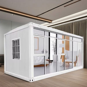 Conteneur maritime modifié de 20 pieds, portable, respirant, en aluminium, pliable, bureau, résidence modulaire haut de gamme, hôtel au design moderne 1 - Product Image 3