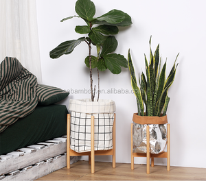 Support de <span class=keywords><strong>pot</strong></span> de fleur en <span class=keywords><strong>bambou</strong></span> sur mesure - Product Image 5
