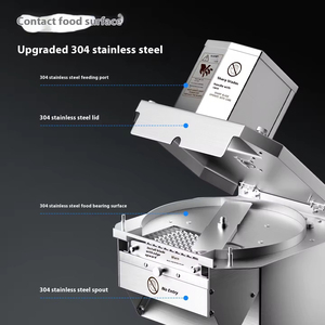 Commercial 220V Motorized Waved Potato Slicer & Fruit <b>Cutter</b> 200W Power for Restaurants Easy to Operate French Fry Maker High-Ef - Product Image 2