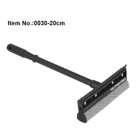 HQ0030-20cm poignée en plastique Dia. Raclette de fenêtre éponge 19mm 8 \ "pour station-service solide et durable