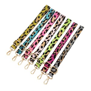 2.5 cm רחב גליטר Leopard מתכוונן תיק כתף Crossbody תיק ארנק ניילון גיטרה טלפון החלפת רצועה - Product Image 2