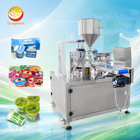 ORME Automatische PP Jelly Yogurt Cup Vul- en Sluitmachine IJs K-Cup Rotatie Vul- en Sluitmachine
