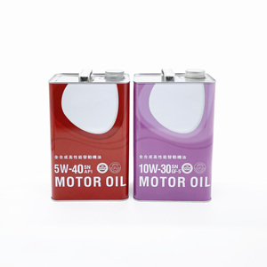 Échantillon Gratuit : Bidon Métallique Carré de 4L pour Huile Moteur, Emballage Vide pour Huile Moteur avec Couvercle à Vis en Fer Blanc, Forme Rectangulaire - Product Image 2