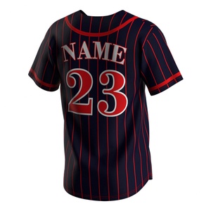 Maillot de baseball personnalisé haut de gamme avec tissu respirant à séchage rapide, design sublimé et coupe confortable pour les sports d'équipe - Product Image 4