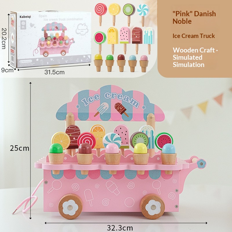 Danish aristocratic ice cream truck (pink) 1.28kg