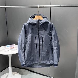 Imperméable Enduit Unisexe Couche Unique Extérieur Coupe-Vent Respirant Montagne Randonnée 10000mm Résistant À L'eau Hardshell <span class=keywords><strong>Veste</strong></span> - Product Image 4