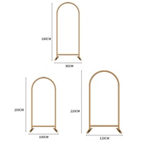 Arche de Fleurs en Alliage d'Aluminium pour Mariage, Guide de Route Parfait, Ornements de Bienvenue, Support de Fond de Scène, Aménagement d'Arrière-plan