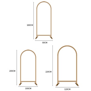 Arche de Fleurs en Alliage d'Aluminium pour Mariage, Guide de Route Parfait, Ornements de Bienvenue, Support de Fond de Scène, Aménagement d'Arrière-plan - Product Image 5