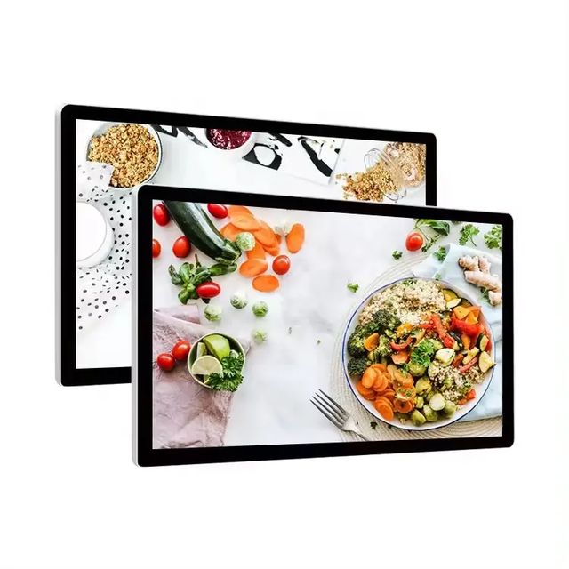 Hospital Wall-Mounted Android LCD Digital Signage Medical Panel Display with Full Color Touch Screen for Shopping Mall Use