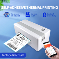 Imprimante d'étiquettes d'expédition USB thermique directe haute vitesse de 120mm Imprimante de bordereau d'expédition haute résolution 203dpi utilisée pour l'impression couleur de stock
