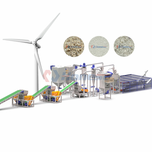 Déchiqueteur de pales d'éoliennes entièrement automatique, équipement de recyclage éolien pour une gestion durable des déchets - Product Image 1
