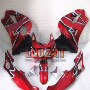 ZXR400 para <span class=keywords><strong>KAWASAKI</strong></span> <span class=keywords><strong>NINJA</strong></span> ZXR-<span class=keywords><strong>400</strong></span> ZXR <span class=keywords><strong>400</strong></span> 91 92 93 94 95 96 33LQ.192 negro rojo ZX4R 1991 1992 1993 1994 <span class=keywords><strong>1995</strong></span> 1996 carenado - Product Image 1