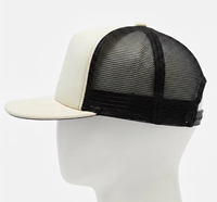 Casquette de camionneur ajustée avec broderie 3D personnalisée, applique animale et motif d'image en tissu maille/toile/velours, casquette unisexe pour l'extérieur