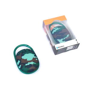 Petit haut-parleur portable sans fil à <span class=keywords><strong>clip</strong></span> sur mesure, petit haut-parleur rechargeable, haut-parleur basse sans fil pour cadeau de promotion - Product Image 3