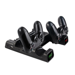 SYYTECH – support <span class=keywords><strong>de</strong></span> charge multifonctionnel pour Console <span class=keywords><strong>de</strong></span> jeu, ventilateur <span class=keywords><strong>de</strong></span> refroidissement, <span class=keywords><strong>carte</strong></span> <span class=keywords><strong>de</strong></span> stockage, contrôleur pour <span class=keywords><strong>PS4</strong></span> Slim Pro, accessoires - Product Image 4