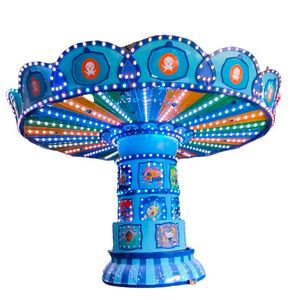 Manège à sensations fortes Ali Brothers Luna Park, balançoire volante, manèges de fête foraine, lumières LED, MP3, dinosaure, équipement d'amusement pour enfants, vente-ALI1023 - Product Image 1