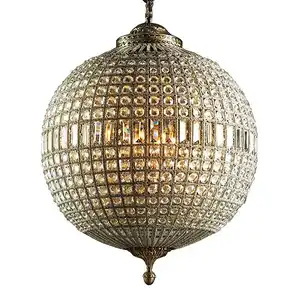 TIAN Moderne runde Kugel Beleuchtung Dekoration Hotel Kristall lampe Luxus Kronleuchter Beleuchtung modern