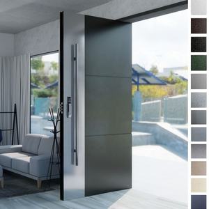 Puertas de Entrada Principales de Acero Inoxidable Antirrobo para Villas Modernas y Apartamentos, Puertas Exteriores para Hoteles, Fabricante Líder en China - Product Image 1