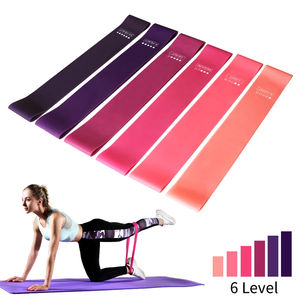 Bandas Elásticas de Resistencia para Yoga al por Mayor, Equipo de Entrenamiento, Ejercicio en Interiores, Gomas de Fitness, Lazos de Goma para Deporte - Product Image 1