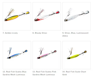 Señuelo <span class=keywords><strong>de</strong></span> Pesca Metálico Tipo Jig Jack Eye, Modelo Cheery Blade, Tipo Sardina Keimura Bulpin, para Pesca en Agua Salada, Lagos, Ríos y Arroyos - Product Image 3