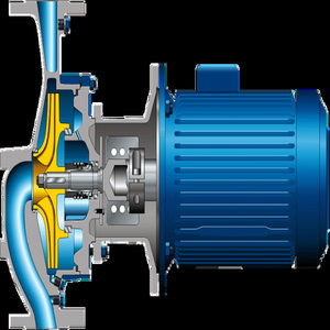 ปั๊มแรงดันสูงแบบขั้นตอนเดียว รุ่น 065-065-250 สำหรับระบบ HVAC, ปั๊มหมุนเวียนในท่อแบบเชื่อมต่อโดยตรง - Product Image 3