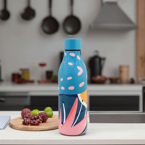 304 termo de gran capacidad de alto valor de color nueva botella de vacío con cuerda de elevación para deportes al aire libre taza de bolos de alta calidad - Product Image 4