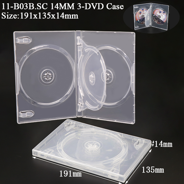 B03B:14mm 3-DVD Clear