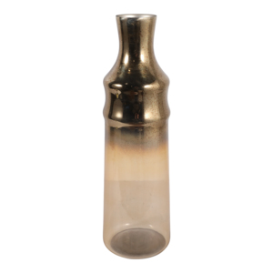 Vaso moderno in vetro smerigliato, alto, per fiori, per soggiorno, camera da letto, ufficio, decorazione. - Product Image 3