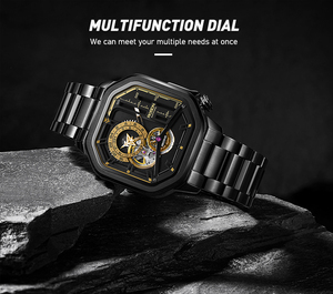Reloj mecánico automático para hombre, marca personalizada, marca privada, sin esqueleto, G2659, OEM, nuevo diseño - Product Image 5