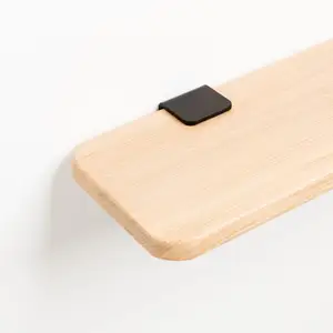 木製本棚用ウォールマウントスチールCクランプ調整可能シェルフサポートブラケット