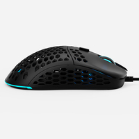 Souris de jeu filaire légère OEM 40g, RGB, capteur optique 12800 DPI, interrupteur Kailh 20M pour PC portable